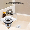 Wash Basin Bounce Drain Filter Sink Vanity Stopper Hair Catcher Bathroom Supply