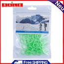 50pcs Nail Fluorescent Rings Outdoor Camping Tent Nail Luminous Rings