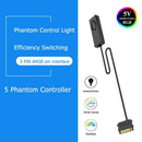 Jonsbo Desktop Computer ARGB Controller SATA Pin Power Supply Remote Control