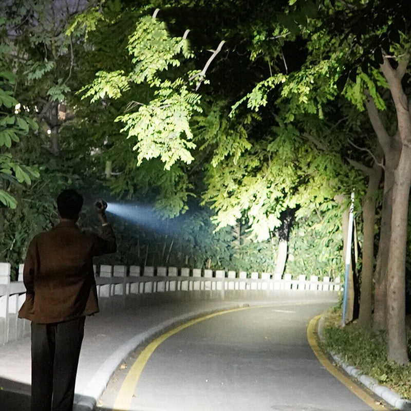 USB Rechargeable Powerful LED Lamp Power Bank Waterproof Camping Mini Flashlight