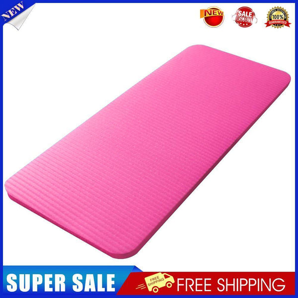 60x25cm Yoga Mat Non-slip Extra Thick Cushion for Beginner Fitness (Pink)