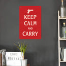 Retro Warning Letters Metal Plate Painting for Bar Pub Tin Plaque Wall Sign