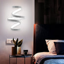 Modern LED Wall Light Bedside Aisle Bedroom Decorative Lamp (White Light) Newly