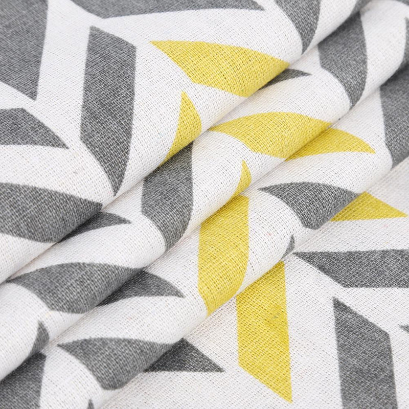 Nordic Style Geometric Pattern Linen Table Runner Tablecloth Coffee Table Cover