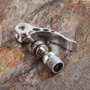 Aluminium Alloy Quick Release Bike Seat Post Clamp Seatpost Skewer sliver Newly