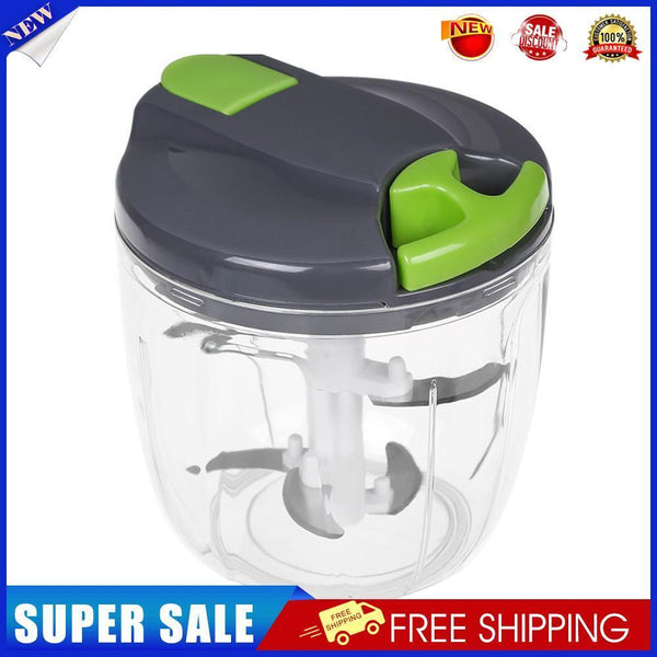Kitchen Pulling Manual Food Rope Processor Shredder Meat Chopper (L)