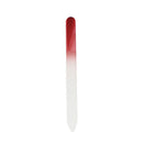 Glass Nail File Block Nail Polish Sanding Buffer Strips Polishing (Red)