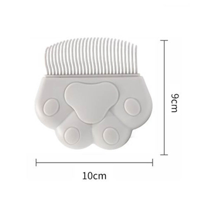 Cat Needle Massage Combs Cat Claw Hair Remover Pet Grooming Brush (Grey) Newly