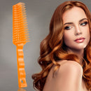 Women Hair Brush Scalp Massage Designed Anti-static Claw Hair Comb (Orange)