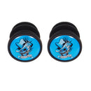 2pcs Mountain Road Folding Bike Handlebar End Stoppers Grips Plugs (Blue) Newly