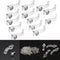 Mounting Bracket 10mm Fixing Clip For 5050 RGB LED HOT Strip Screw Light J7T0