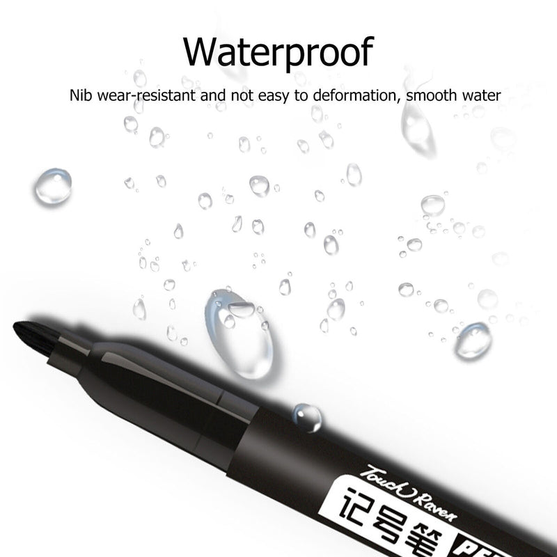 Oiliness Non-Fading & Waterproof Marker Pen Non-Erasable Marker Pen (A) Newly