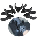 5pcs M3/8in Black Nylon Plastic Carp Fishing Rod Pole Holder Bracket Heads Newly