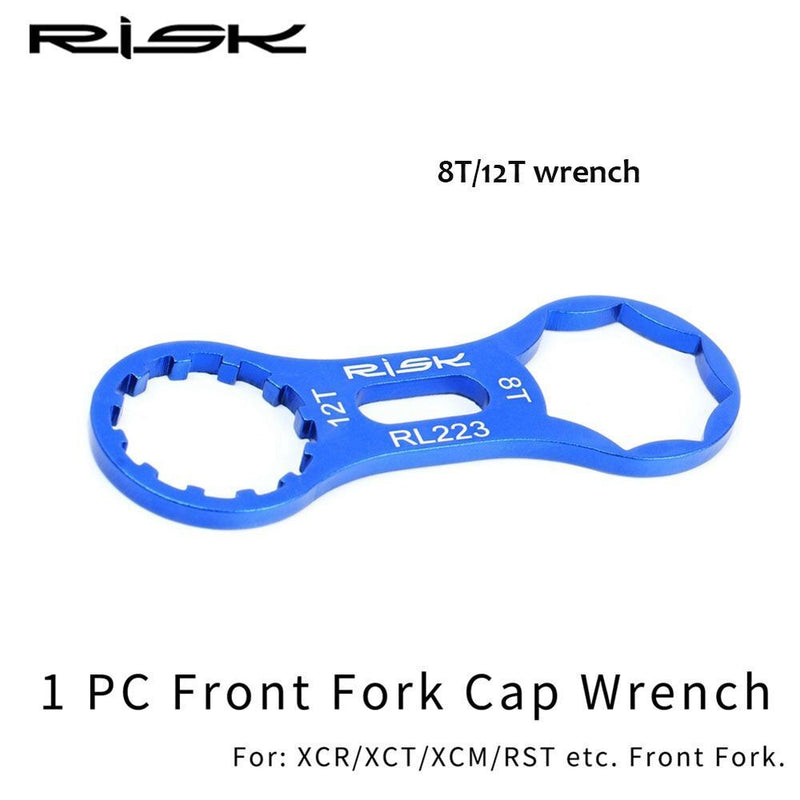 XCM XCR XCT MTB Bike Front Fork Shock Absorber Repair Tool 8T 12T Wrench