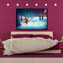 1000pcs DIY Christmas Eve Puzzle Jigsaw Educational Picture Room Decoration