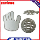 DIY Glove Shaped Punch Molds Stencil Scrapbooking Album Embossing Template