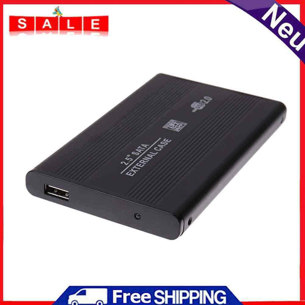 Externes Aluminiumlegierung Fall Festplatte HDD Gehäuse Mobile Festplatte Box US