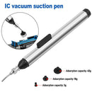 3 Suction Headers Suction Sucker Pump Tweezer Vacuum Sucking Pen IC SMD Remover