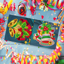 DIY Special Shape Diamond Christmas Card Glitter Rhinestone Painting Kit