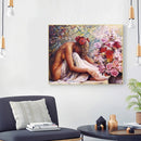 DIY Paint By Number Kit Sexy Woman Acrylic Paint Household Decor Art Craft Gift