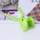 Snowball Maker Tool Dragon Shape Snow Ball Sand Mold Tongs with Anti-slip Han