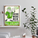 Beer Letter Colouring Oil Canvas Pictures DIY Hand Painted Paint By Numbers Kit