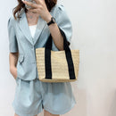 Straw Handbag Women Summer Beach Holiday Female Travel Shopper Underarm Bags