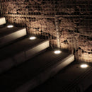 12X 12 LED Solar Buried Light Waterproof Lawn Ground Lamp (Warm White)