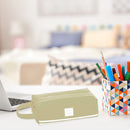 Large Capacity Pencil Cases Bags Zipper Korean School Office Stationary Suppl