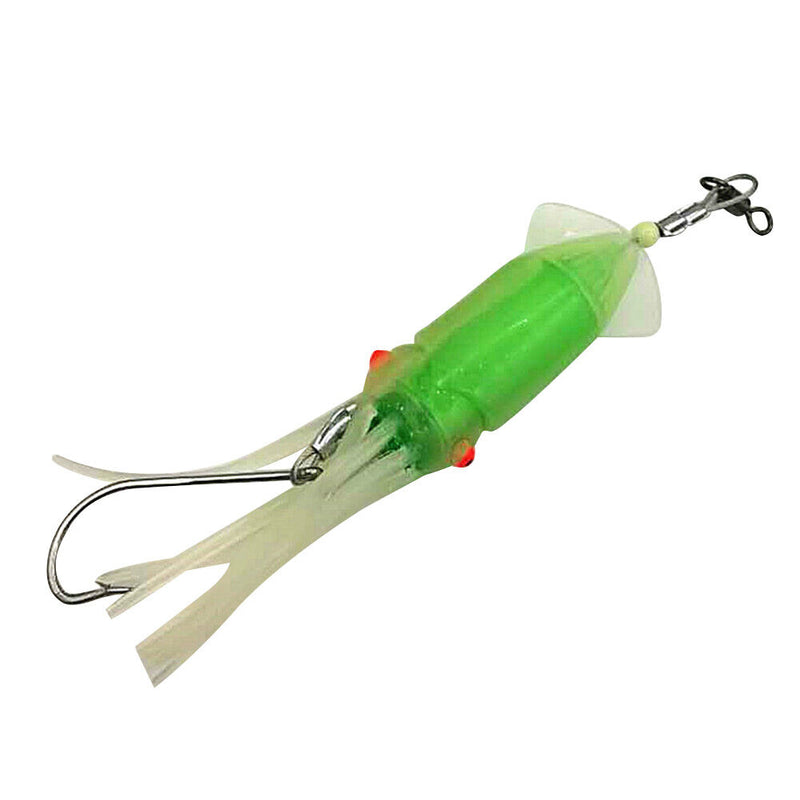 #A Lightweight Simulation Squid Bait Accessories Glow Artificial Bait for Salt