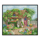 Summer Garden House 14CT Stamped Needlework Home Decoration Full Embroidery Kit