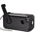 Reading Lamp Hand Crank Radio Solar Charging Emergency Radio 2000mAh