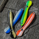 8x 10cm 6g Bionic Loach Fishing Lures Sinking Artificial Soft Baits (Mixed)