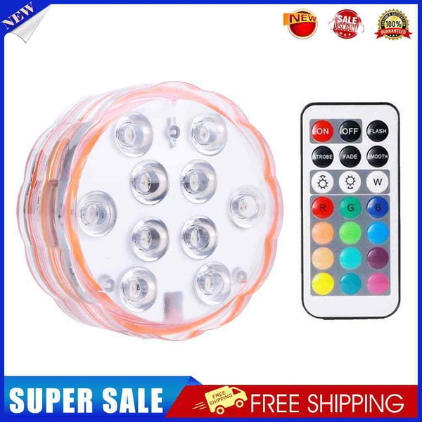 Submersible Colorful Light - Waterproof Adjustable Underwater RGB Lamp (01)