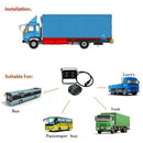 4-Pin Car Rear View Camera 18LED Backup Reverse Camera for Bus Truck RV Caravan