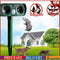 Ultrasonic Solar Garden Deterrent Repeller Animal Bird Cat Scarer Pest Fox Dog