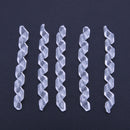 5pcs Bike Brake Cable Protector Anti-friction Bike Line Wrap(Transparent) Newly