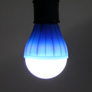 2 PCS Outdoor Hanging 3LED Camping Tent Light Bulb Fishing Lamp(Blue) Newly
