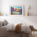 Diamond Painting 5D DIY Colorful Tree Full Round Drill Abstract Home Decora
