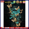 DIY Oil Paint By Numbers Butterfly Frameless Picture Craft Kit for Living R