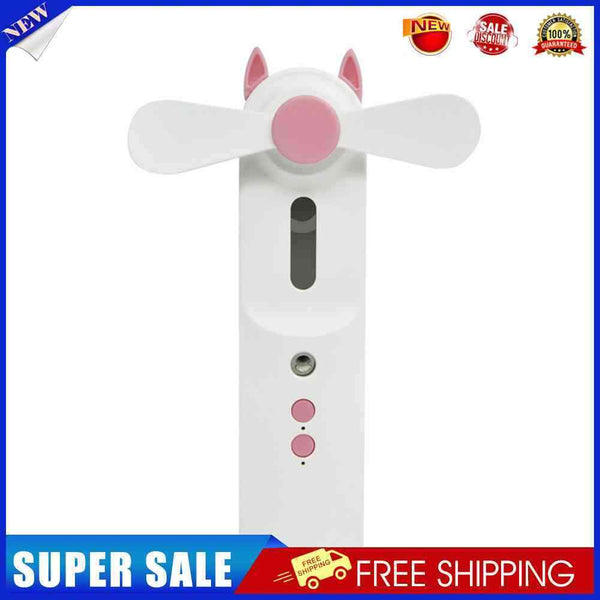 #A Water Spray Mist Handheld Fan USB Rechargeable Air Conditioner for Outdoor Sp