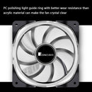 FR-701 PC Case Fan 9 Blade Addressable RGB LED PWM Cooling Fan (Reverse)
