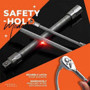1/4 Electric Wrench Sleeve Universal Extension Rod Bendable flexible shaf F7X0