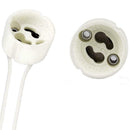 1x GU10 Ceramic Sockets, Halogen, LED Bulb, Lamp Holder Light Fitting Base E1P7