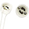 1x GU10 Ceramic Sockets, Halogen, LED Bulb, Lamp Holder Light Fitting Base E1P7
