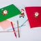 6pcs Adhesive Stickers DIY Round Christmas Santa Claus Diamond Painting Kit