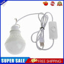 5W LED Camping Bulb Light USB Powered Outdoor Hiking Tent Hanging Emergency Lamp