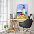 DIY 5D Mosaic Lighthouse Rhinestone Painting Kit Full Round Diamond Drawing Gift