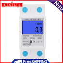 5-32A 230V 50Hz Digital Backlight Display Rail Single Phase Energy Meter
