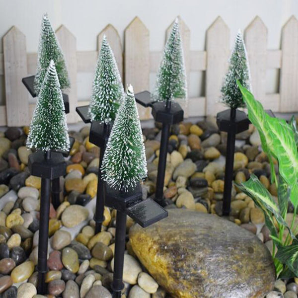 Waterproof Outdoor Spike Lights Solar Lights Solar Garden Lamp Christmas Tree
